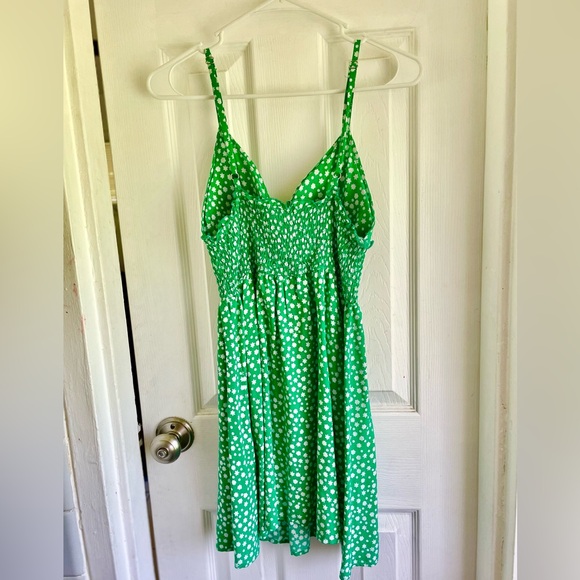 Green Floral Sundress - Picture 2 of 4